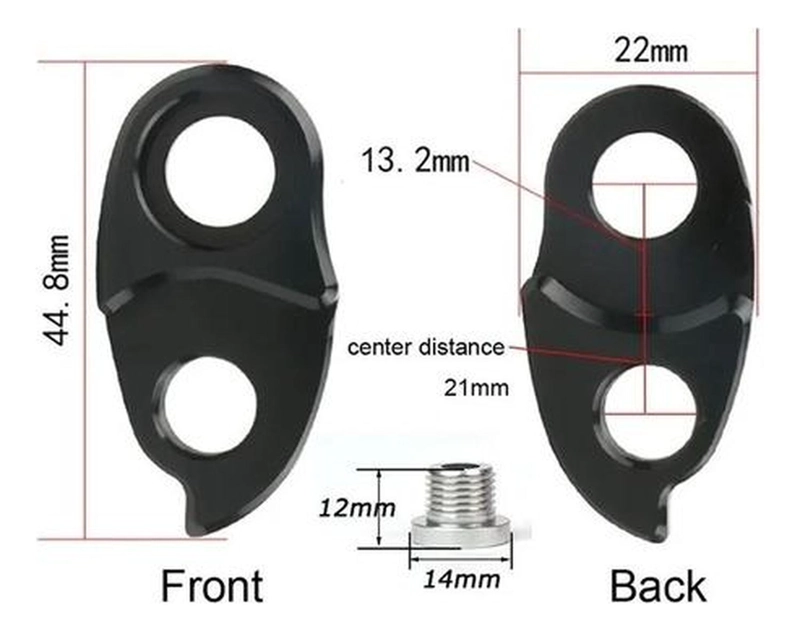 EXTENSOR DE PATA DE CAMBIO DESVIADOR ALARGADOR MTB Y RUTA - 4