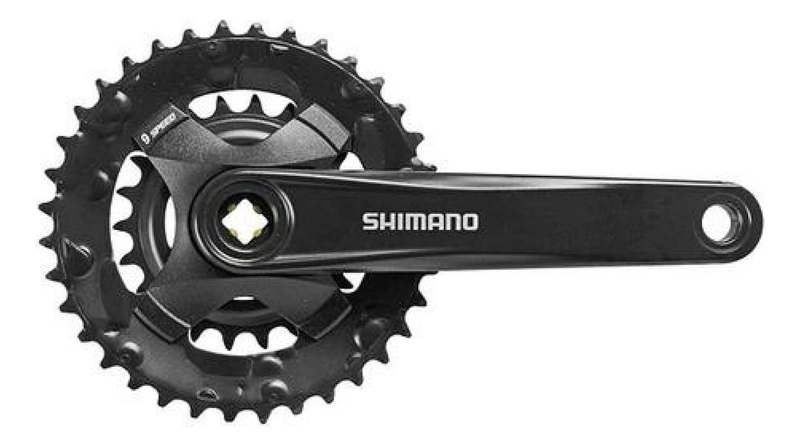VOLANTE Y BIELA SHIMANO 2X9 VEL. 36-22 TT FC-MT101-2 MTB - 3