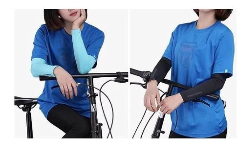 MANGAS ROCKBROS CICLISMO, DEPORTES, MANEJO, UV400 MANGUILLAS - 2