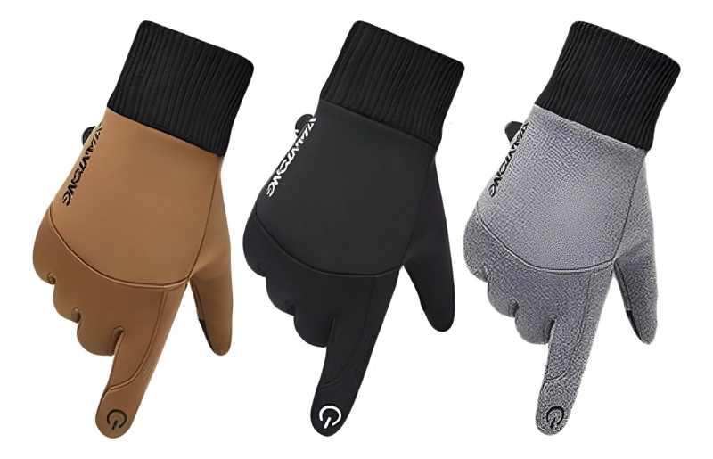 GUANTES TÉRMICOS RESISTENTES AL VIENTO DEPORTIVO Y CASUAL - 1