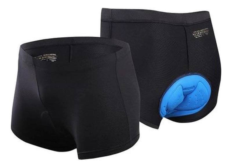 CALZA CICLISMO UNISEX GEL SHORT ROPA INTERIOR ACOLCHADA - 1