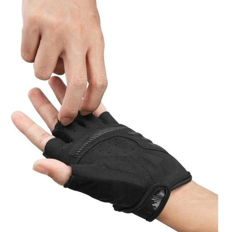 GUANTES ROCKBROS REFLECTANTES DEDO CORTO MTB RUTA BICICLETA - 6