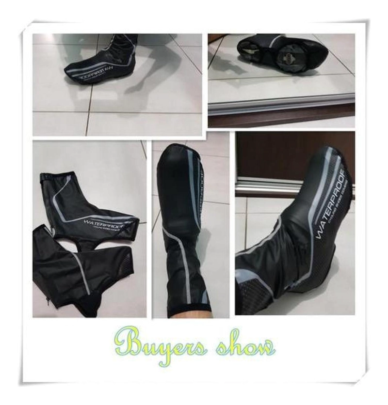 CUBREZAPATO LIXADA TÉRMICO IMPERMEABLE A PRUEBA DE VIENTO BICICLETA - 7