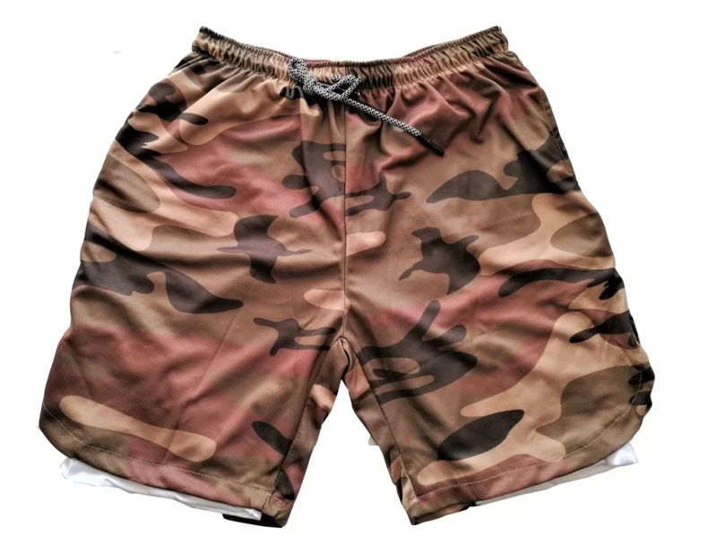 SHORT HOMBRE OEM ALEACIÓN GIMNASIO CON CALZA Y BOLSILLO PARA CELULAR - 3