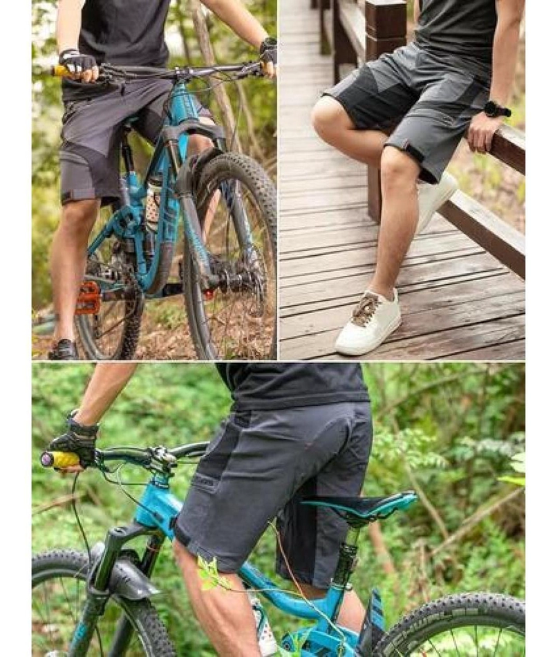 SET PANTALON SHORT + ROPA INTERIOR DE CICLISMO ROCKBROS MTB - 8
