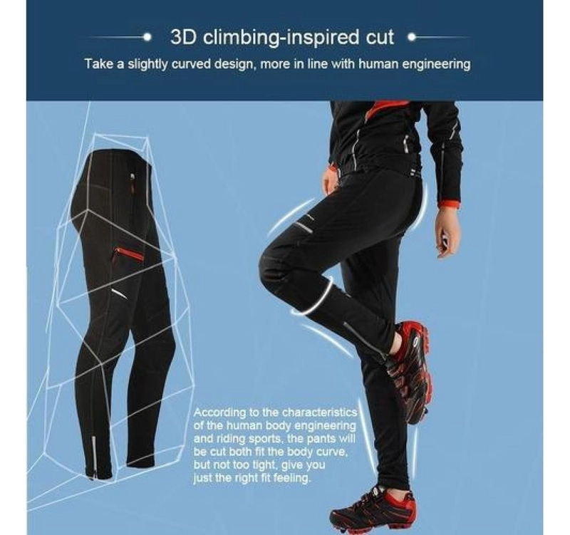 PANTALON DEPORTIVO ROCKBROS, MULTIUSO REFLECTANTE BICICLETA - 8