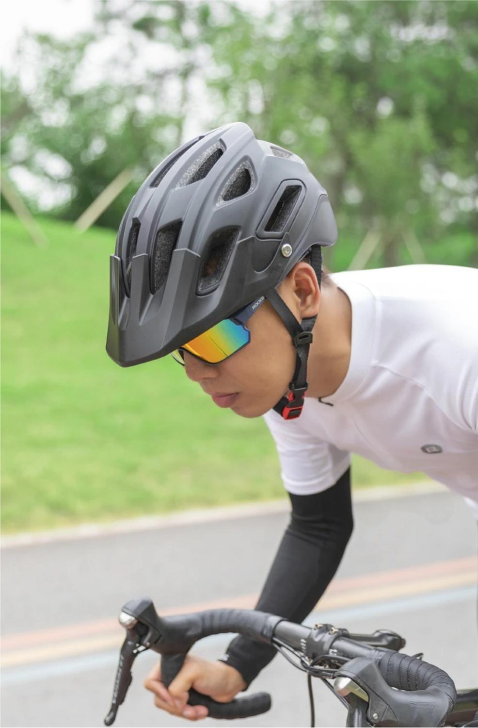 LENTES ROCKBROS ORIGINALES, BICICLETA Y DEPORTES OUTDOOR AZUL - 6