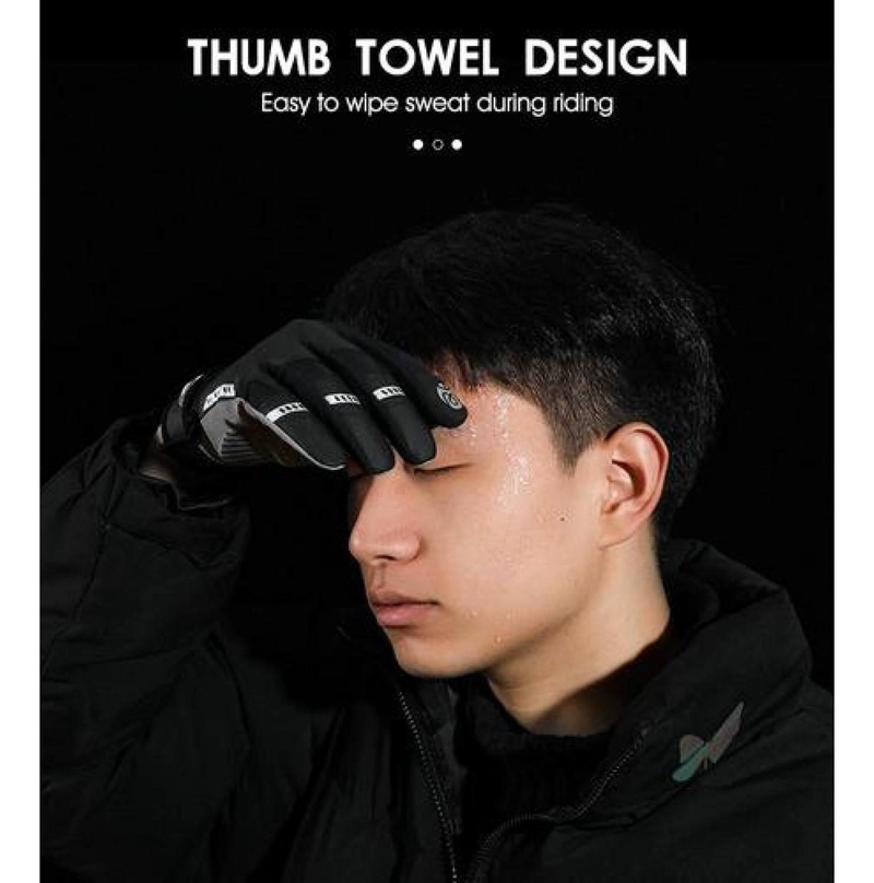 GUANTES WEST BIKING MTB Y RUTA DEDO LARGO BICICLETA - 6