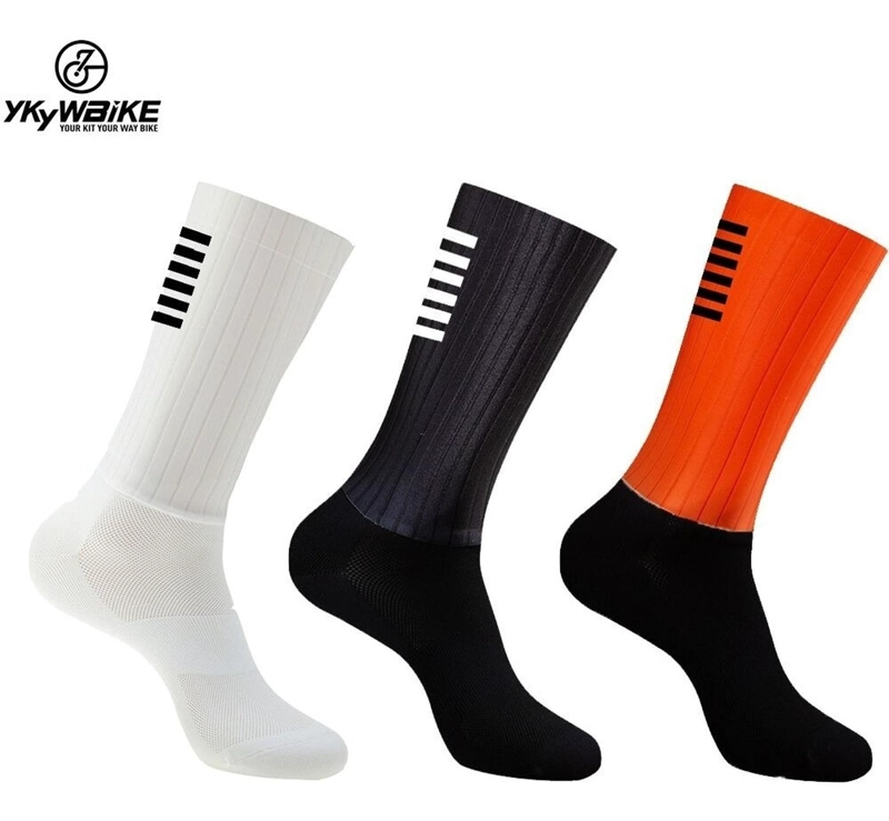 CALCETINES BANDA SILICONA ANTIDESLIZANTES CICLISMO Y DEPORTE - 2