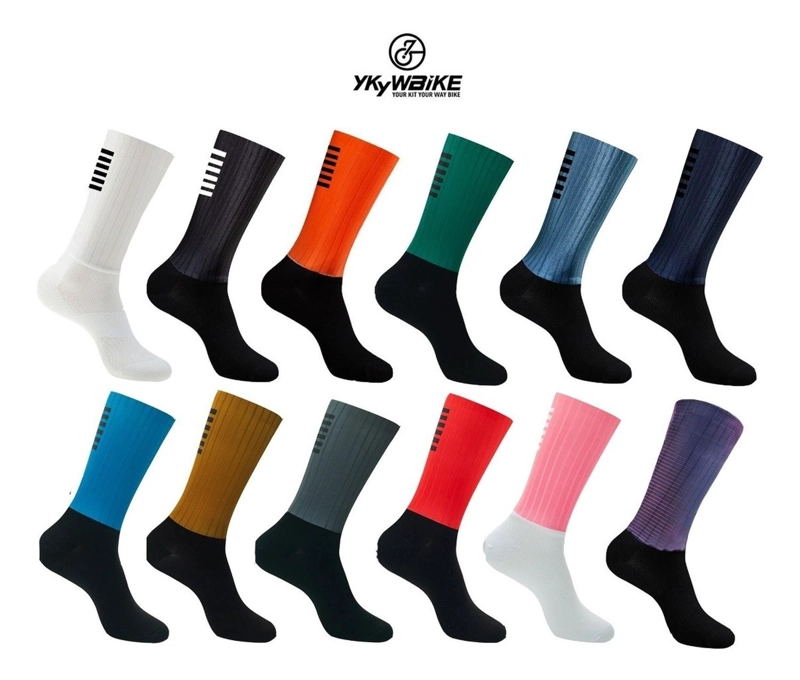 CALCETINES BANDA SILICONA ANTIDESLIZANTES CICLISMO Y DEPORTE - 3