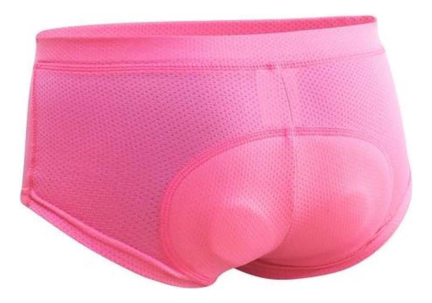 CALZA DE CICLISMO GEL, SHORT ROPA INTERIOR ACOLCHADA MUJER - 4