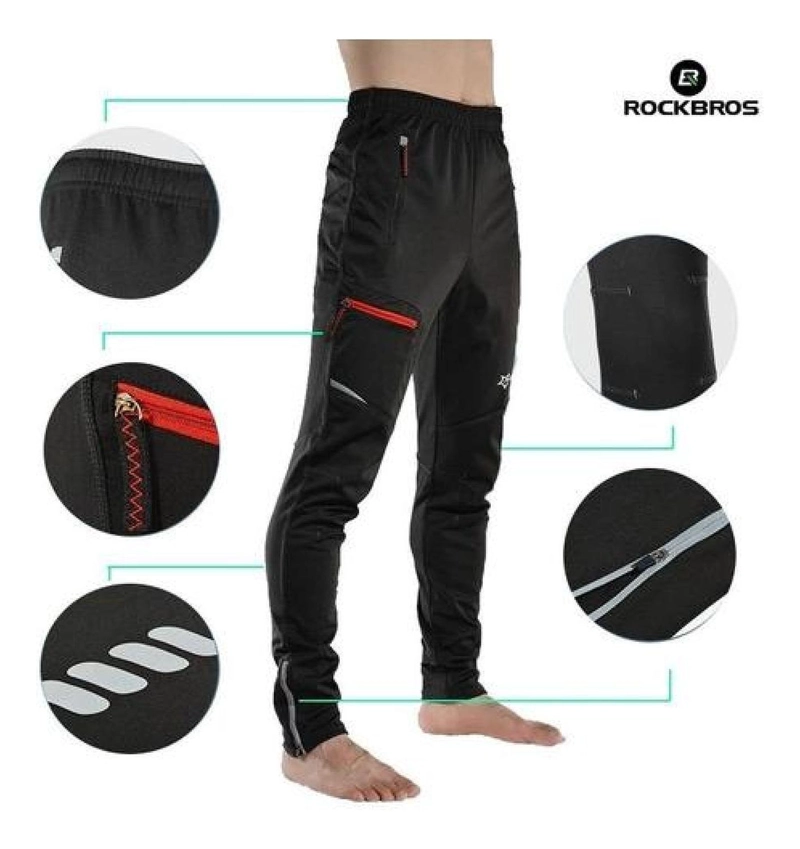 PANTALÓN UNISEX ROCKBROS YPK009 DEPORTIVO INVIERNO RESPIRABLE WINDBRAKER - 6