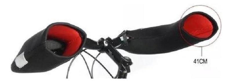 CUBREPUÑO MANOPLAS MANILLAR DE MOTO Y BICICLETA NEOPRENO - 8