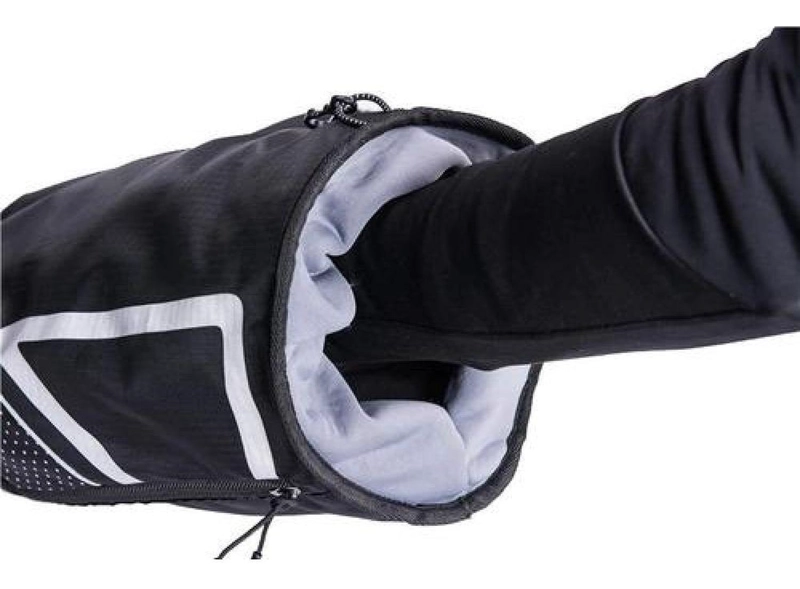 CUBREPUÑO MANOPLAS MANILLAR DE MOTO Y BICICLETA IMPERMEABLE NEGRO - 5