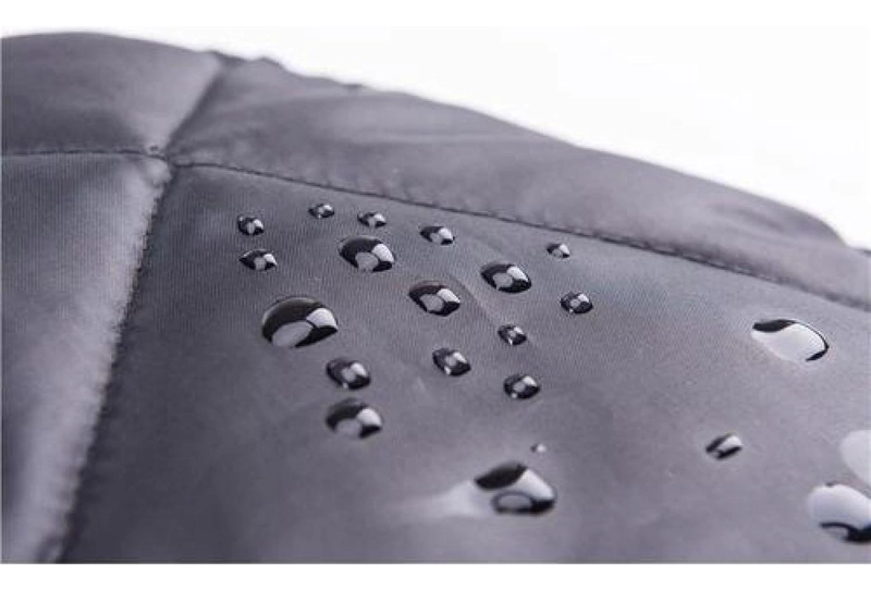 CUBREPUÑO MANOPLAS MANILLAR DE MOTO Y BICICLETA IMPERMEABLE NEGRO - 7