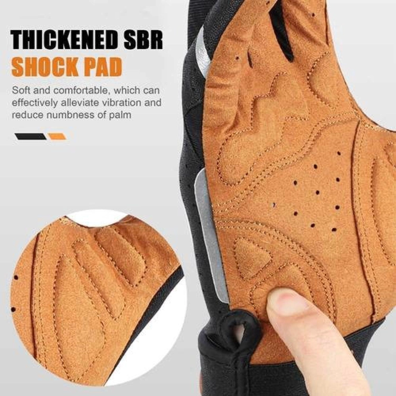 GUANTES WEST BIKING MTB Y RUTA DEDO LARGO BICICLETA - 4