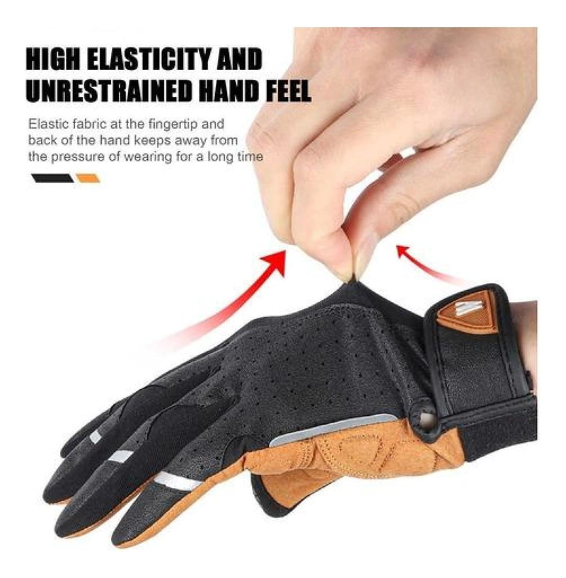 GUANTES WEST BIKING MTB Y RUTA DEDO LARGO BICICLETA - 7