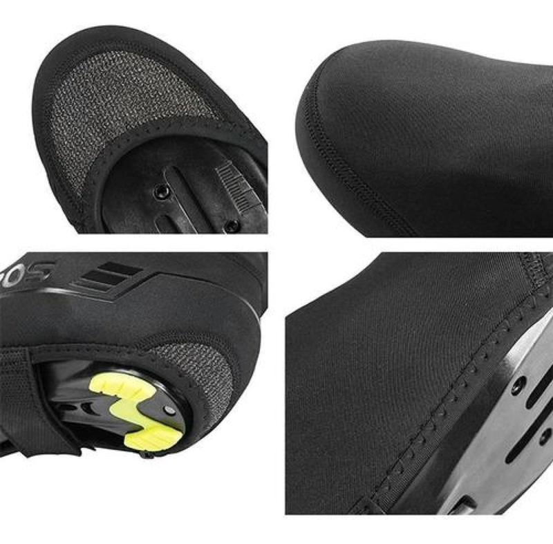 CUBREZAPATO ROCKBROS TERMICO IMPERMEABLE WINDPROOF BICICLETA - 5