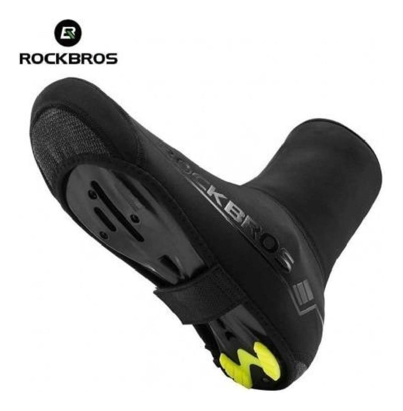 CUBREZAPATO ROCKBROS TERMICO IMPERMEABLE WINDPROOF BICICLETA - 6