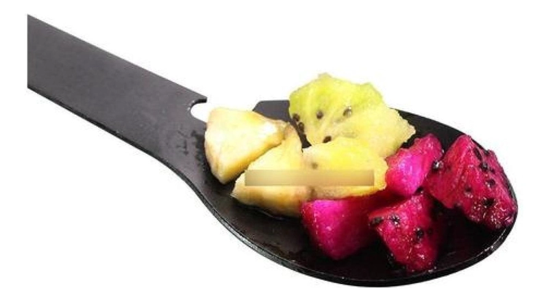 CUCHARA TENEDOR CUCHILLO UTENSILIO MONTAÑISMO CAMPING - 2
