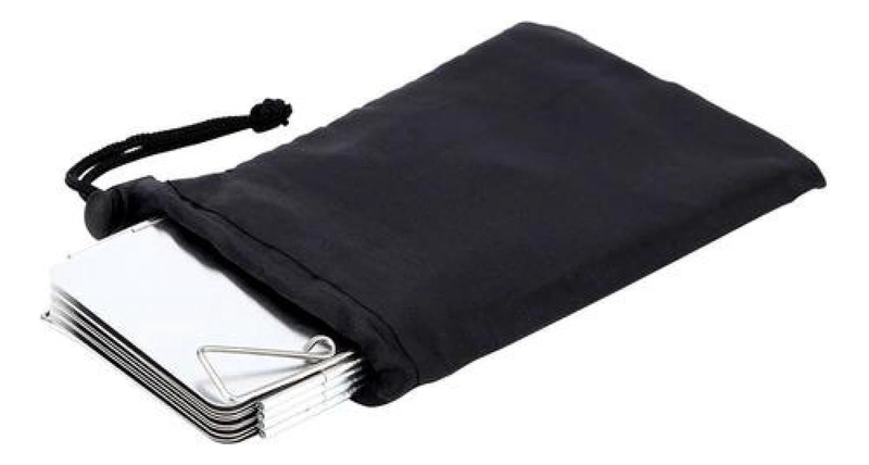 CUBRE VIENTO 13,5 X 63 CM ALUMINIO COCINILLA CAMPING - 8