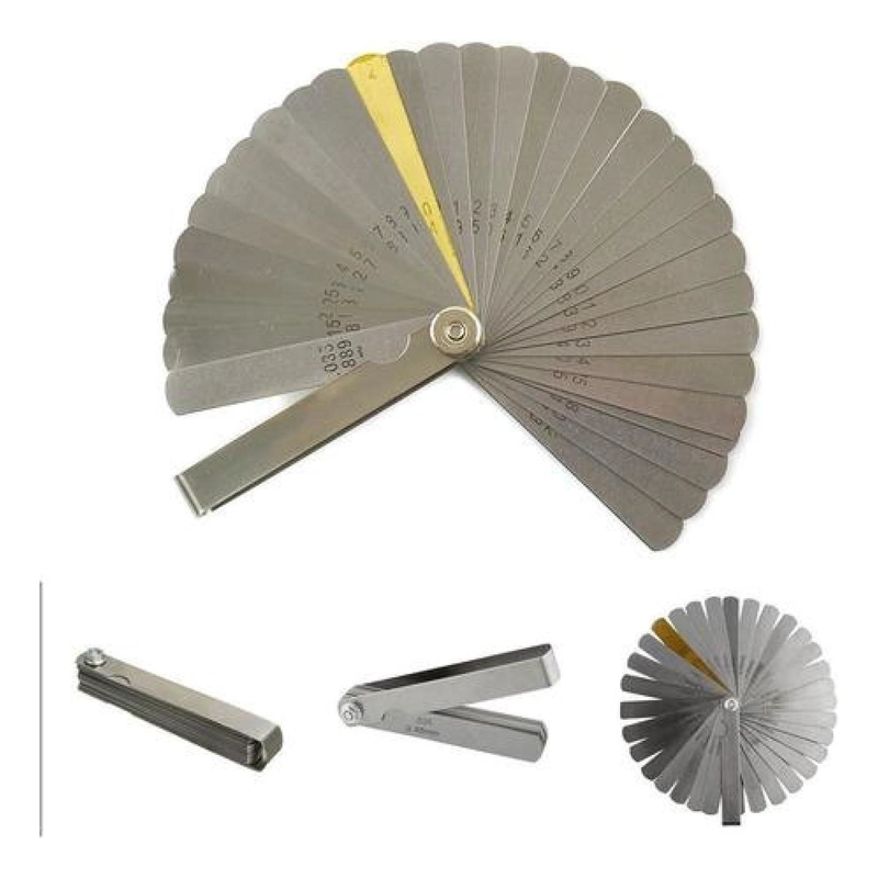 GALGAS PROFESIONAL MEDICIÓN JUEGO 32 PIEZAS FEELER - 1