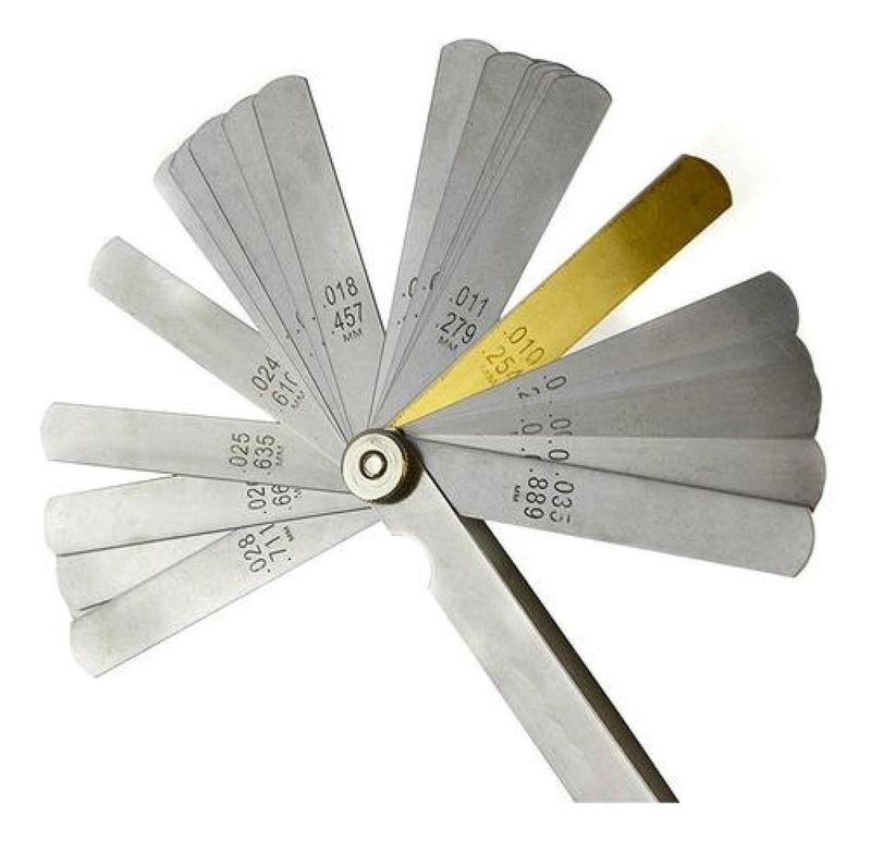 GALGAS PROFESIONAL MEDICIÓN JUEGO 32 PIEZAS FEELER - 2