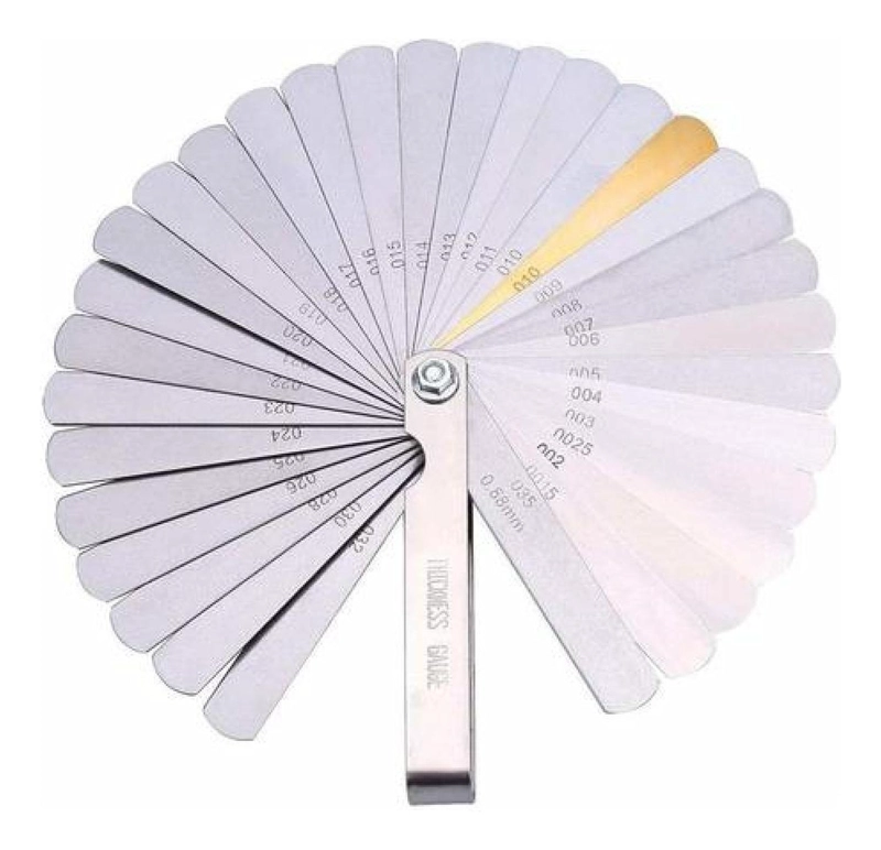 GALGAS PROFESIONAL MEDICIÓN JUEGO 32 PIEZAS FEELER - 3
