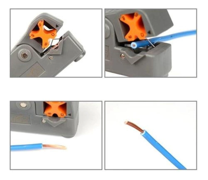 ALICATE HERRAMIENTA PELACABLES COAXIALES MEDIDAS 2/6/7/11 - 4