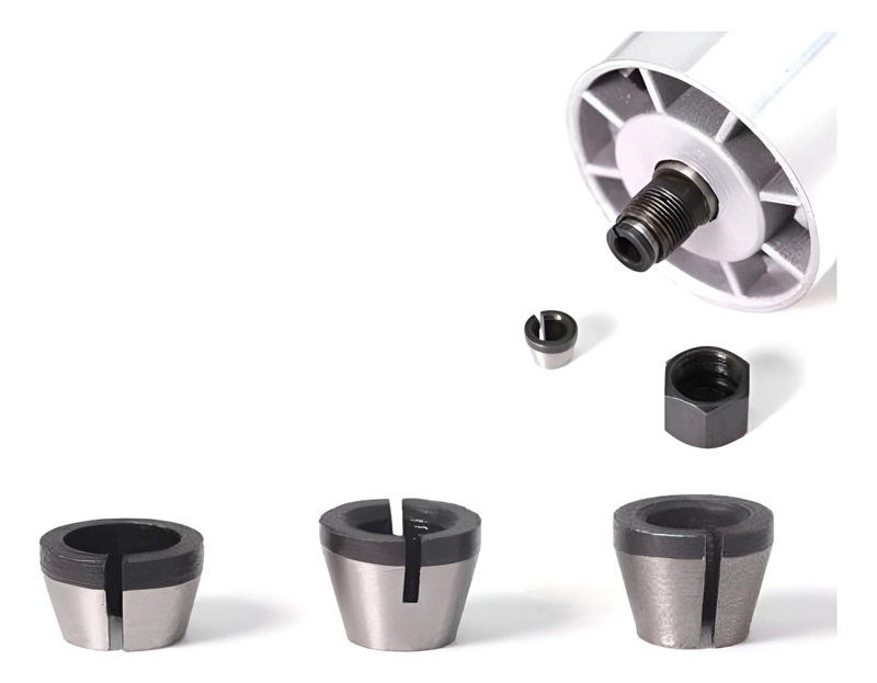 SET 3 ADAPTADORES BROCA COLLET TIPO CONO TALADRO PRECISION - 1