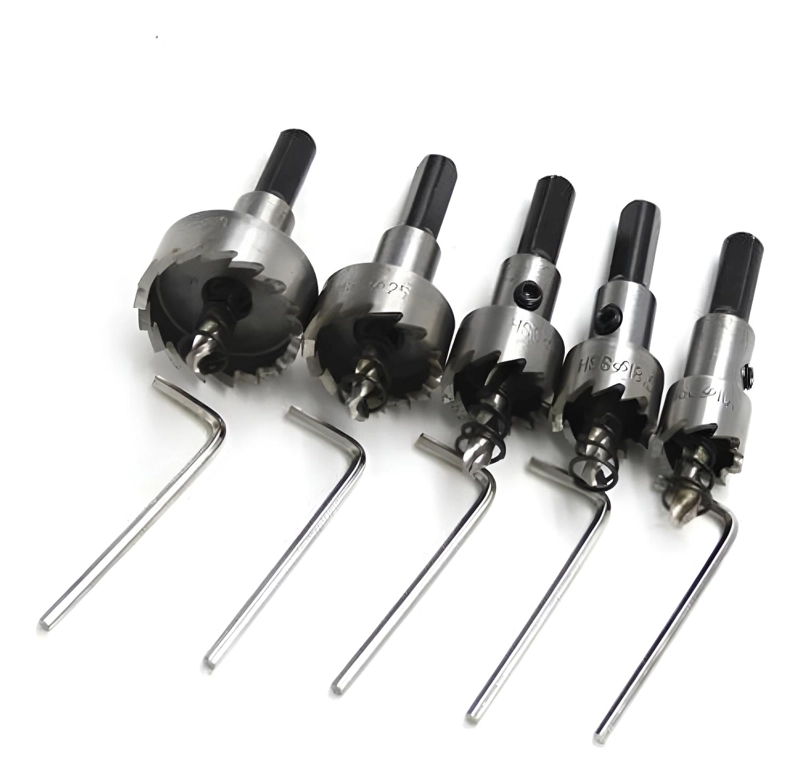 SET BROCAS CIRCULAR SACABOCADO HSS METAL 16-18.5-20-15-30MM - 1