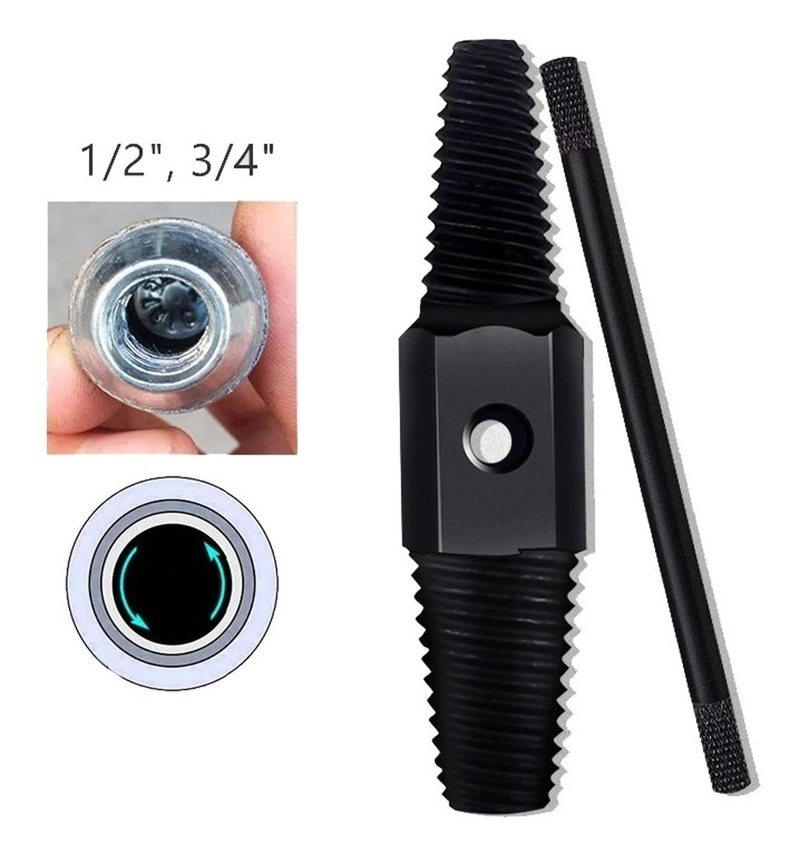 EXTRACTOR TORNILLOS PERNOS RODADOS DOBLE 1/2 3/4 - 5