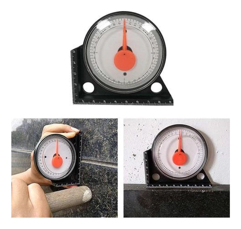 INCLINÓMETRO BASE MAGNETICA NIVEL PENDIENTE ANGULO 360° - 2