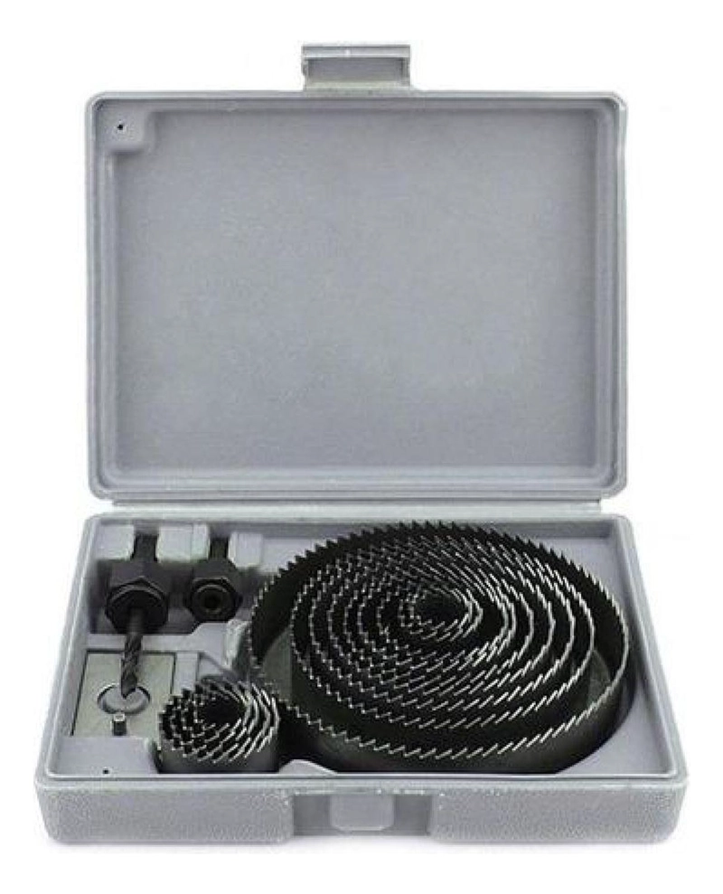SET DE 16 PIEZAS SIERRA COPA PARA PERFORACIÓN MADERA YESO - 2