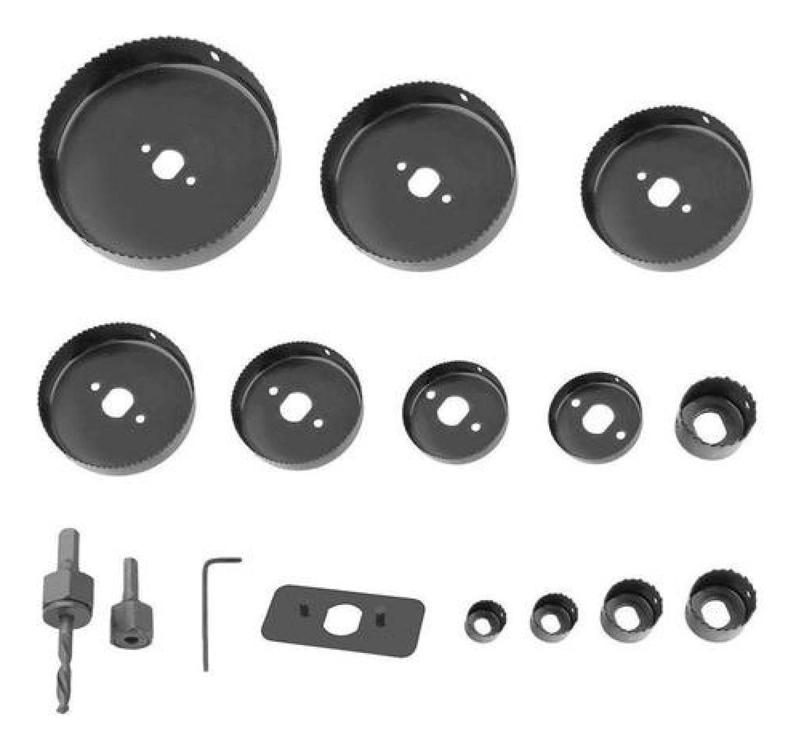 SET DE 16 PIEZAS SIERRA COPA PARA PERFORACIÓN MADERA YESO - 5