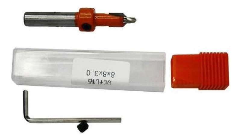 SET 5 BROCAS AVELLANADO 1/2 PARA ROUTER CARPINTERÍA 2.8-4 MM - 9