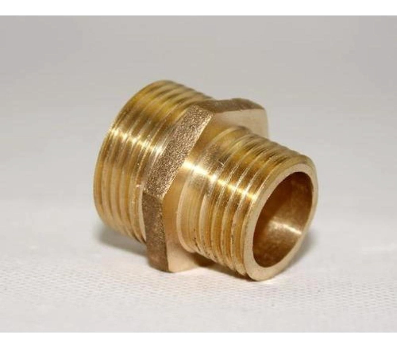 CONECTOR 1/2 X 3/4 (HE /HE ) NIPLE ADAPTADOR BAÑO LAVADORA - 3