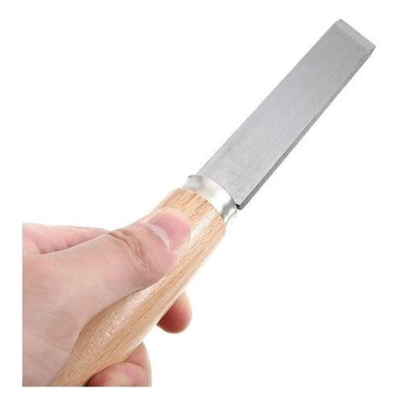 SET HERRAMIENTAS GUBIAS 8 PIEZAS CINCELES TORNO MADERA CARPINTERIA - 3
