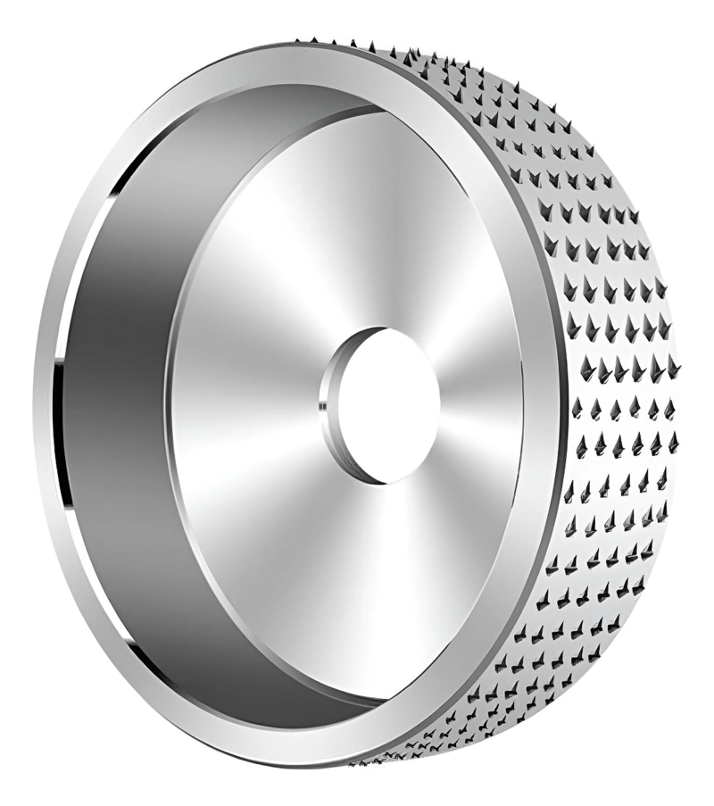 RUEDA DISCO ABRASIVO PARA MADERA ESTÁNDAR CHILENO ESMERIL - 1