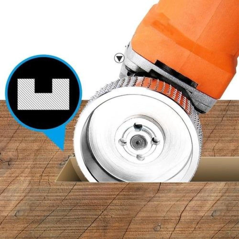 RUEDA DISCO ABRASIVO PARA MADERA ESTÁNDAR CHILENO ESMERIL - 5