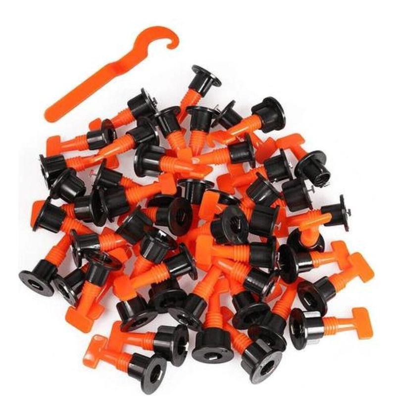SET HERRAMIENTAS NIVELADORES 50 PIEZAS ESPACIADORES INSTALACION CERAMICA - 1
