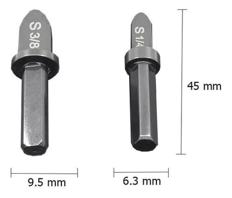 SET 6 EXPANSORES TUBERIAS Y AIRE ACONDICIONADO TALADRO - 6