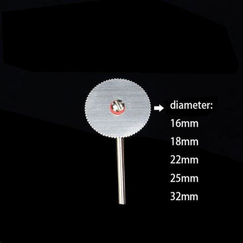 SET 5 DISCOS DE CORTE DE MADERA PARA DREMEL + 1 MANDRIL - 4
