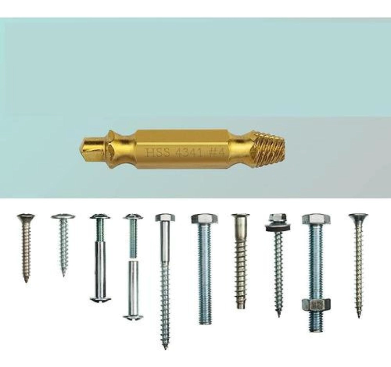 KIT DE HERRAMIENTAS EXTRACCION DE TORNILLOS DAÑADOS TALADRO - 4