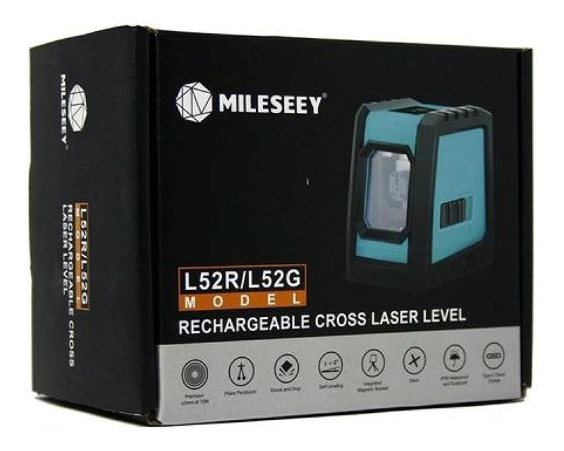 NIVEL MILESEEY LÁSER PROFESIONAL RECARGABLE AUTOANTE IMANTADO - 5