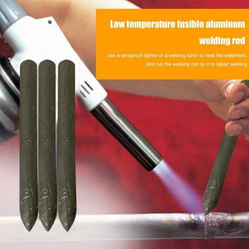 3 BARRAS DE SOLDADURA FACIL RAPIDA ALUMINIO BAJA TEMPERATURA - 5