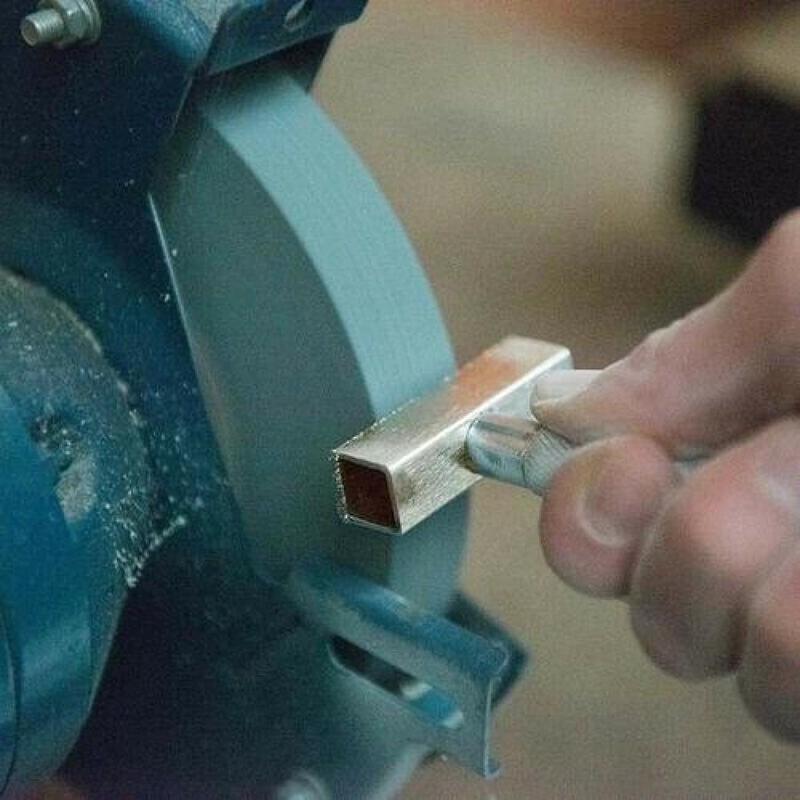 AFILADOR DIAMANTADO RECTIFICADOR DISCOS DE ESMERIL BANCO PLATEADO - 5