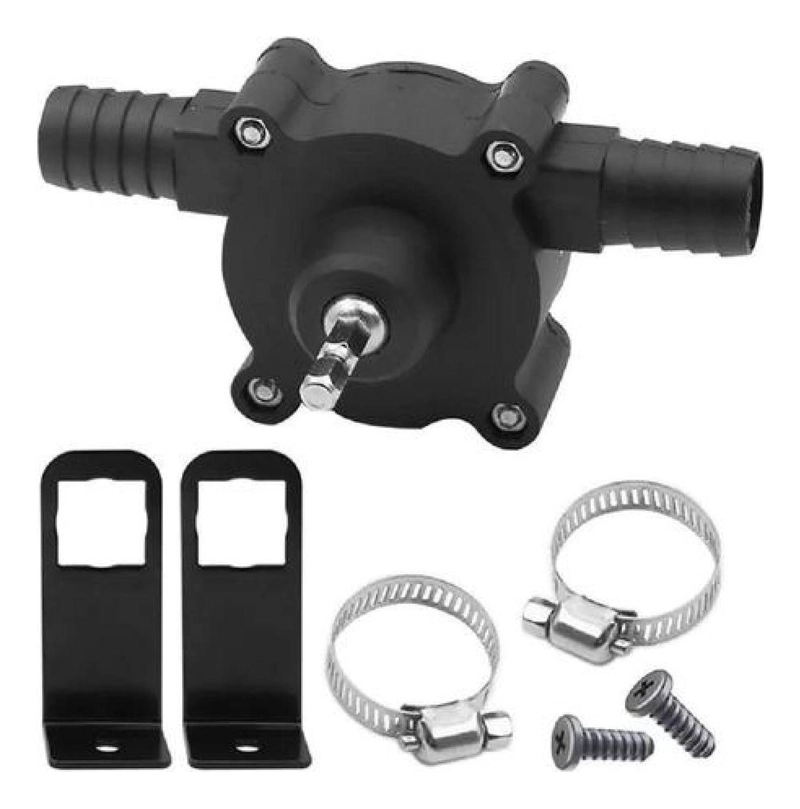 BOMBA DE AGUA ACEITE DIESEL PORTATIL PARA TALADRO ADAPTADOR - 3