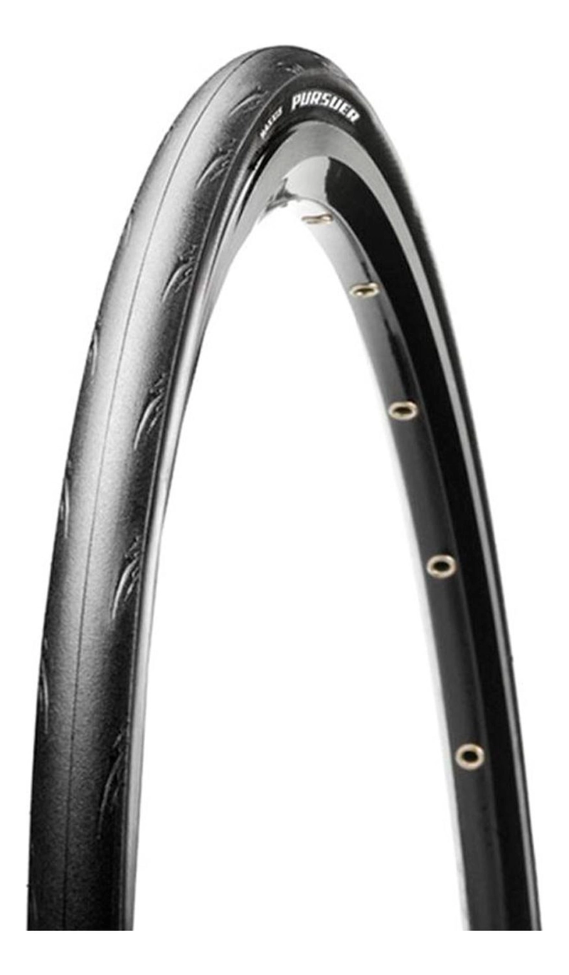 BICICLETA MAXXIS PURSUER 700X28C NEGRO RUTA FIXIE PISTERA - 6