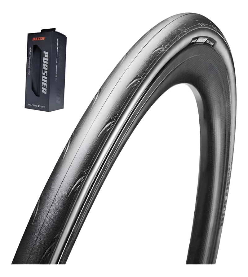 NEUMATICO MAXXIS PURSUER 700X25C NEGRO RUTA FIXIE PISTERA NEGRO - 1